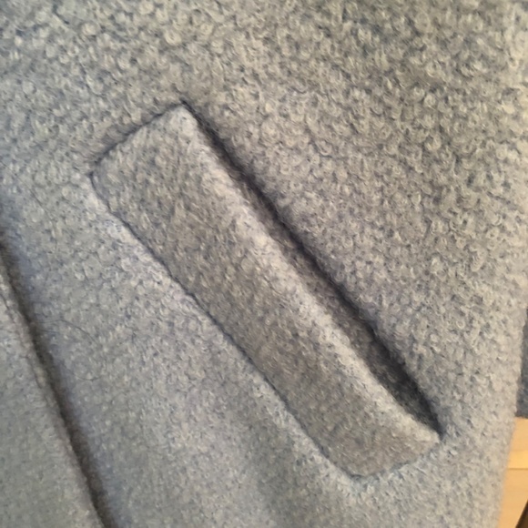 New Forever 21 Powder Blue Winter Coat w/ Matching Lining - Picture 3 of 7